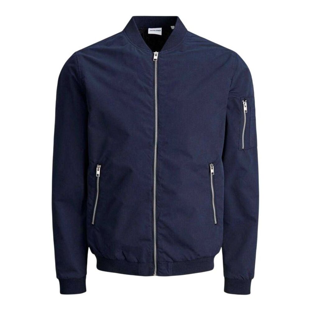 Jack And Jones Mens Rush Plus Bomber Jacket / Navy Blazer